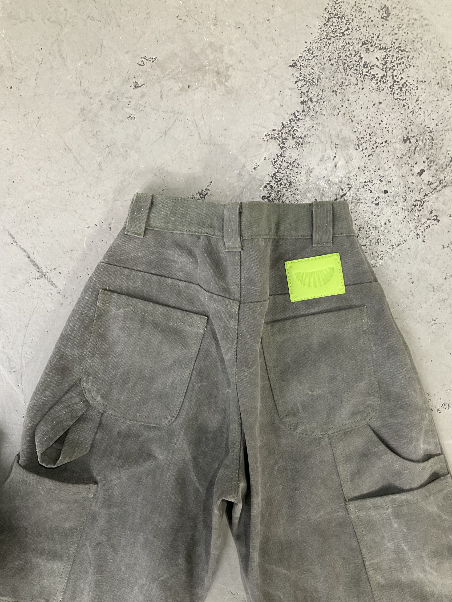 Olive Carpenter Pants - Image 2