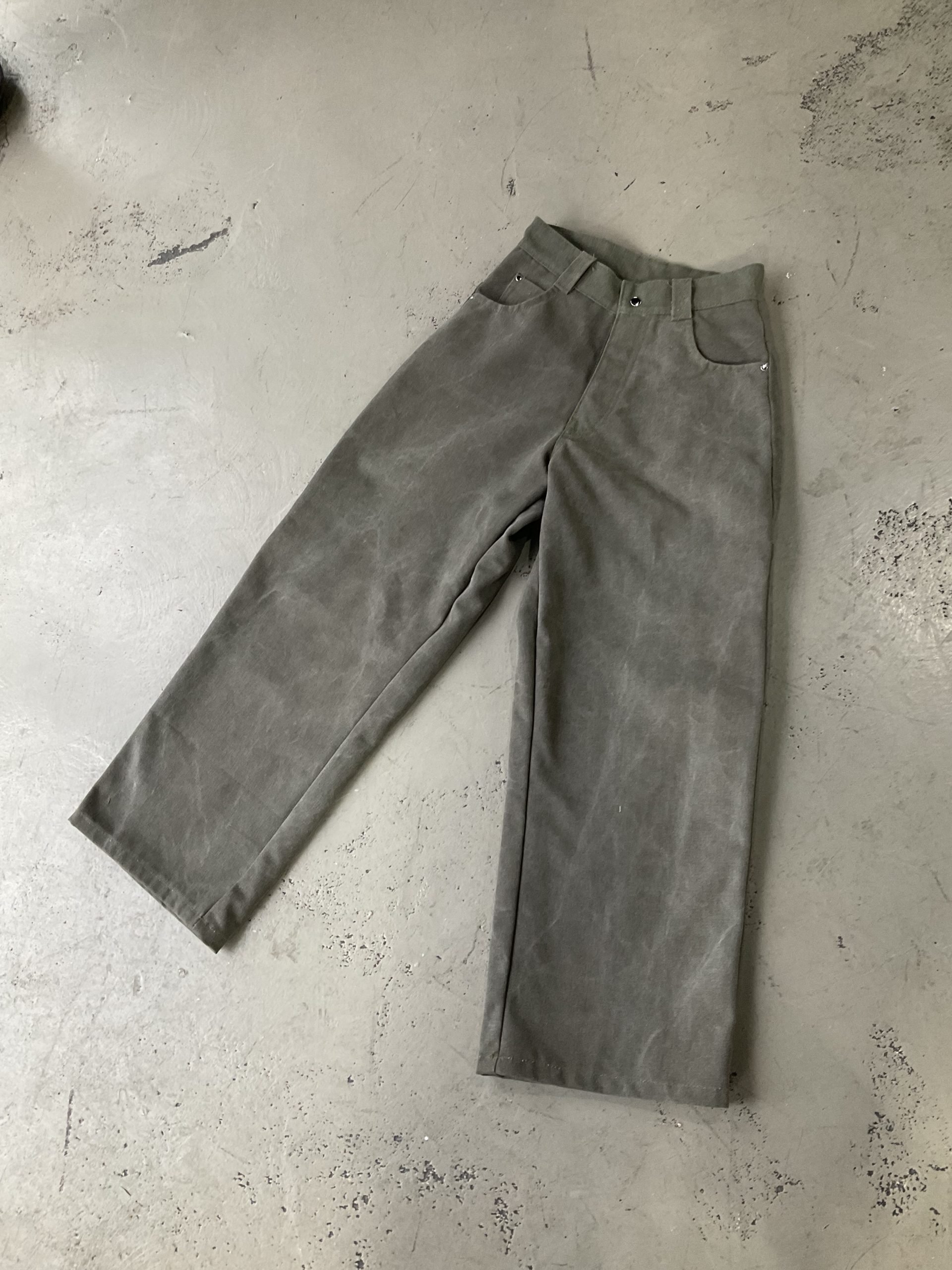 Olive Carpenter Pants - Image 4